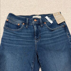 Madewell Mid-Rise Indigo Jeans